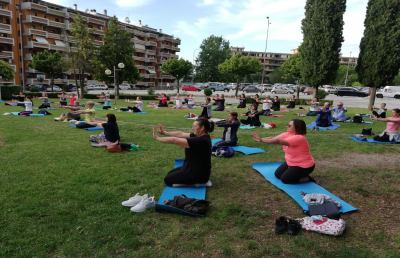 Folignano, iniziativa ''Summer Yoga'' al via con più di 50 partecipanti