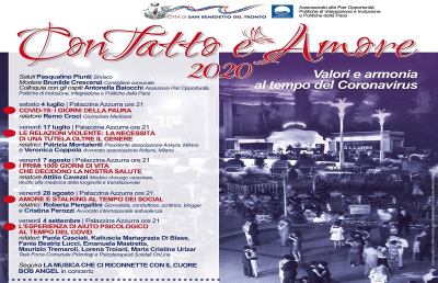 San Benedetto: Palazzina Azzurra, ripartono incontro ''Contatto è amore 2020'' 