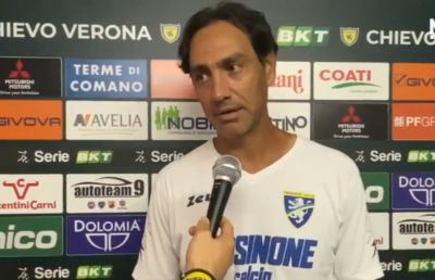 Chievo-Frosinone 2-0, la voce di Nesta post gara