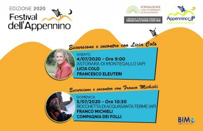Festival dell'Appennino, weekend con Licia Colò e Franco Michieli