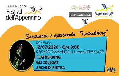 Festival dell'Appennino, trekking teatrale alla cava di Rosara