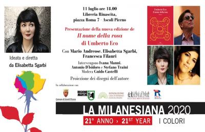 Ascoli Piceno, “La Milanesiana” si chiude con la nuova edizione de ''Il nome della rosa''