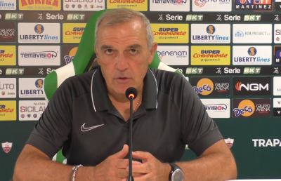 Trapani-Benevento 2-0, le voci di Castori e Inzaghi post gara