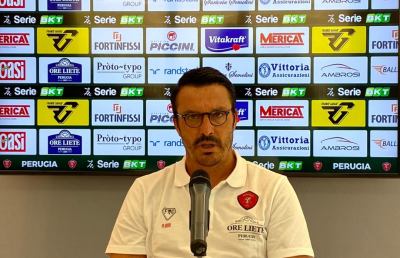 Perugia, Oddo in vista dell'Entella: ''Credo fortemente in questi ragazzi ed alla salvezza''