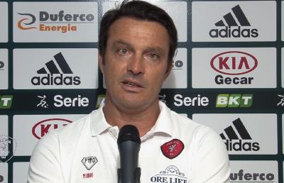Virtus Entella-Perugia 0-2, le voci di Boscaglia ed Oddo post gara