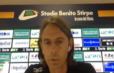 Frosinone-Benevento 2-3, voce Inzaghi: “Con un altro successo facciamo record delle 26 vittorie dell'Ascoli”