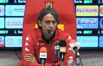 Benevento- Chievo 0-1, Inzaghi: “Ad Ascoli per agguantare due record”. Moncini: “Sarà partita vera”