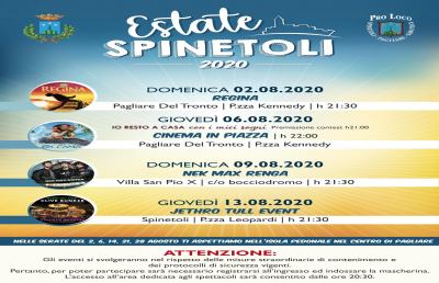 Pagliare, il 2 Agosto i Regina in Piazza Kennedy 