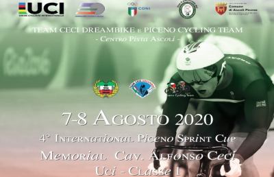 Ascoli Piceno, torna il grande ciclismo internazionale su pista in memoria di Alfonso Ceci