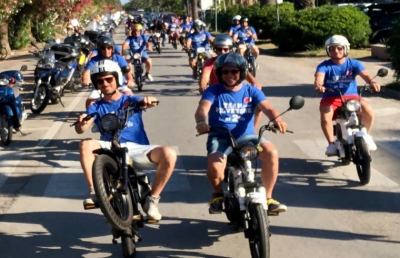 San Benedetto del Tronto, raduno ciclomotori ''Sì'' del Team Polverone