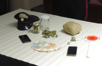 Monteprandone, arrestato 28enne con 155 grammi di “erba” in casa per vendita al dettaglio