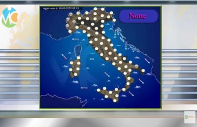 Meteo, la situazione ad Ascoli Piceno e nelle Marche per Giovedì 20 Agosto