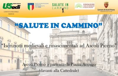 Unione Sportiva Acli, a fine Agosto camminata “Iscrizioni medievali e rinascimentali ad Ascoli Piceno”