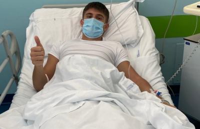 Monticelli, operazione riuscita per Vespa dopo la frattura scomposta della tibia sinistra
