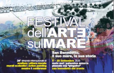  San Benedetto, è iniziato il ''Festival dell'Arte sul Mare'' 2020  