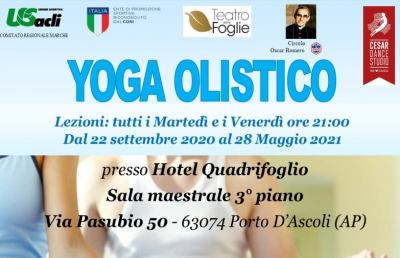 Unione Sportiva Acli, a San Benedetto del Tronto partono i corsi di di yoga olistico