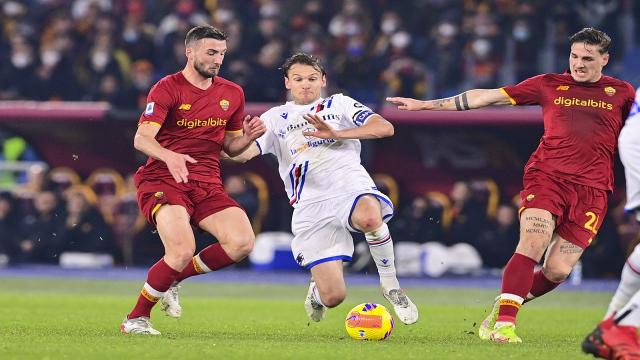 Roma-Sampdoria 1-1, highlights