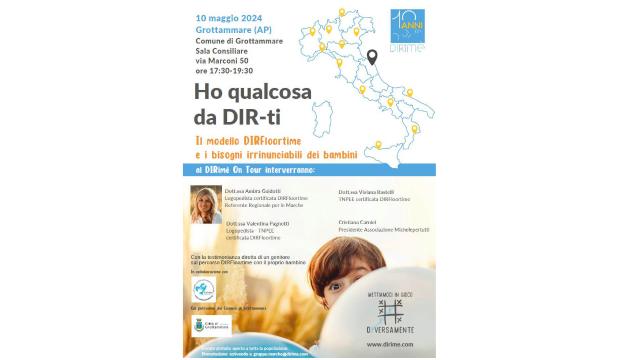 Grottammare, incontro 'Ho qualcosa da DIR-ti' promosso dall'associazione ''DIRimè Italia APS ETS''