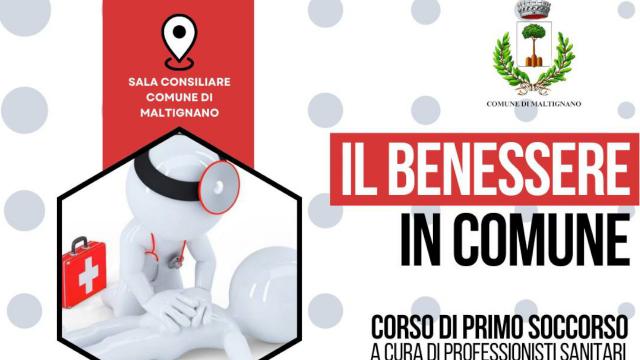 Maltignano, corso di primo soccorso organizzato dal Comune in collaborazione con l'Ast 5