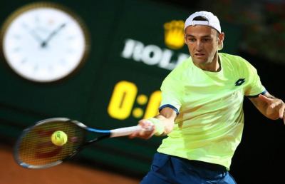 Tennis, grande impresa di Travaglia a Roma. Demolito Coric ed ora ottavi con Berrettini