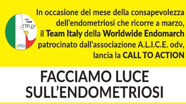 ''Facciamo luce sull’endometriosi'', Grottammare si illumina di giallo 