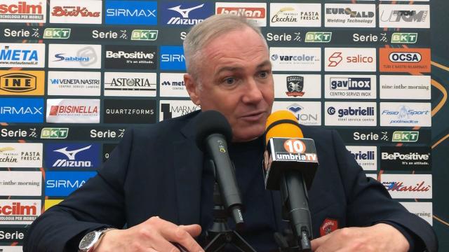 Cittadella-Perugia 0-0, voci Gorini (“Spirito encomiabile”) ed Alvini (“Fortemente penalizzati da arbitraggi”)