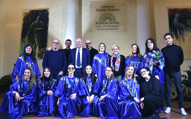 All'auditorium Neroni di Ascoli Piceno concerto di Natale dell'associazione AscolTiamo con il Jericho Gospel Choir