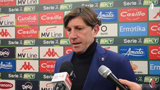 Bari-Parma 4-0, voci Mignani (“Avevamo bisogno di vincere in casa”) e Pecchia (“Ci sono stati superiori”)