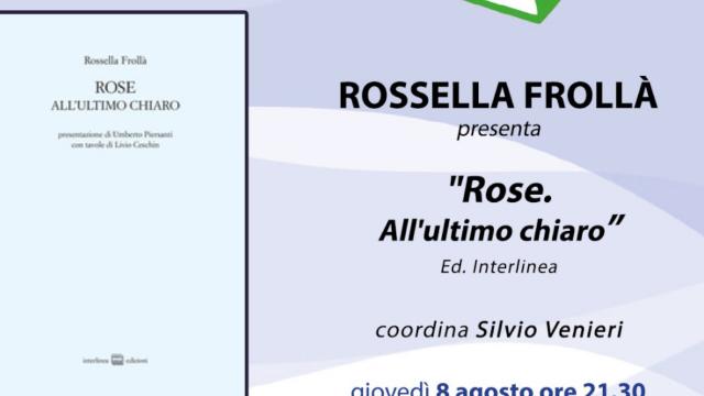 ''Incontri con l'autore'', le poesie di Rosella Frollà allo chalet Malibù di Porto d'Ascoli