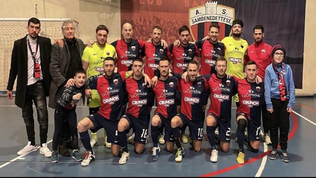 Calcio a 5, una Samb rimaneggiata riesce ad imporsi 7-3 sullo Sporting Grottammare