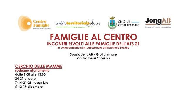 Grottammare: ''Famiglie al Centro'', incontri sul benessere familiare