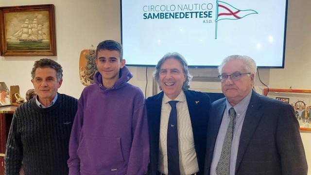 Circolo Nautico Sambenedettese, festa di fine anno al Puerto Baloo con i saluti del sindaco Spazzafumo