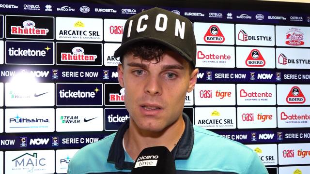 Ascoli-Pescara 1-2, la voce di Vergani in zona mista: “Gol su azione provata in allenamento. Vittoria più che meritata”
