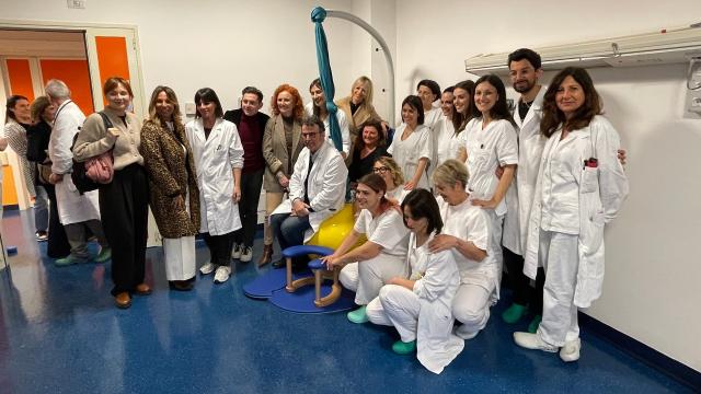 Ascoli Piceno, il Gruppo Gabrielli dona poltrona Multitrac a reparto Ginecologia-Ostetricia. ''Favorire parto naturale''