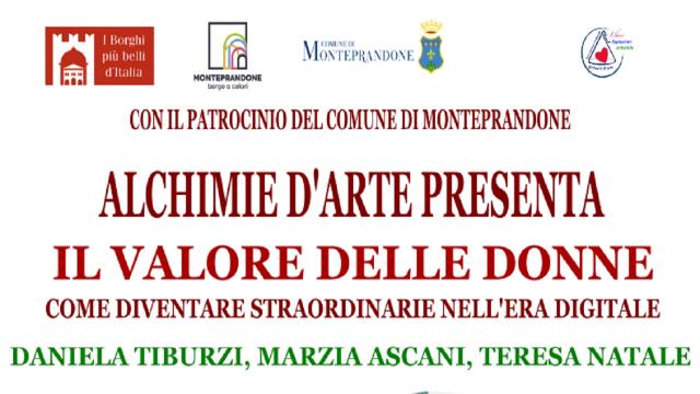 Centobuchi: Alchimie d'Arte presenta volume “Il valore delle donne, come diventare straordinarie nell’era digitale”