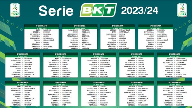 Serie B, il calendario ufficiale con Lecco e Brescia. Completo il programma della quarta giornata