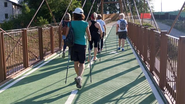 Monsampolo del Tronto, camminata di Nordic Walking con partenza da Abbazia di San Mauro a Stella