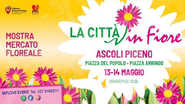 Ascoli Piceno, 'La città in fiore': in centro due giorni dedicati alla mostra mercato green con 25 espositori