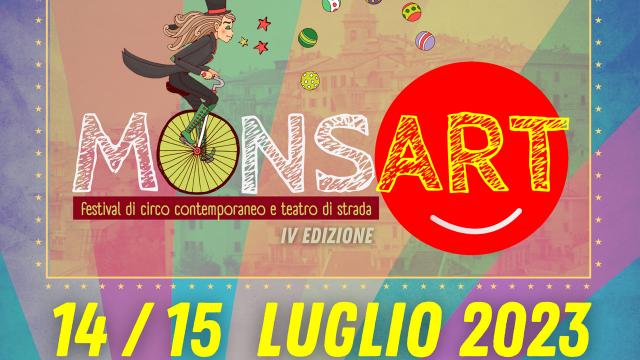'Monsart festival': torna l'appuntamento più atteso dell’estate monsampolese. Circo contemporaneo e teatro di strada
