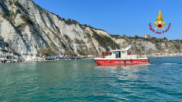 Vigili del Fuoco, ritrovato corpo persona scomparsa in zona Pietralacroce di Ancona