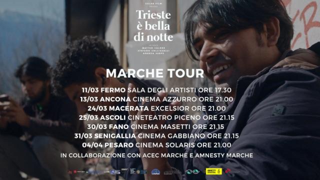 'Trieste è bella di notte' in tour nelle Marche: appuntamento ad Ascoli al Cineteatro Piceno