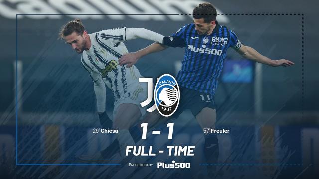 Juventus-Atalanta 1-1, highlights