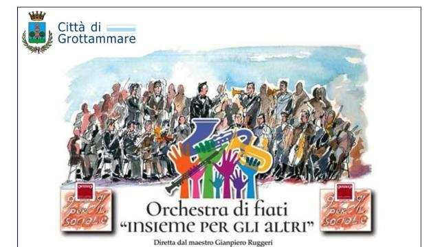 Grottammare, concerto di beneficenza per Fondazione Anffas dell'Orchestra dei Fiati 'Insieme per gli altri'