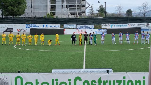 Promozione girone B, il Monticelli subisce il pareggio nel recupero contro l'Appignanese