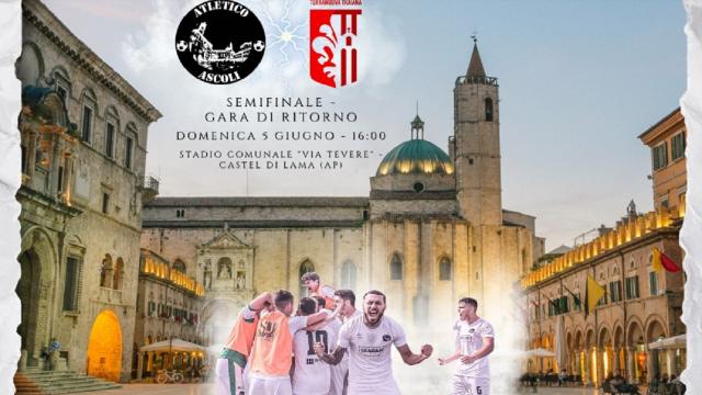 Playoff Eccellenza, il prezzo dei biglietti per la semifinale di ritorno Atletico Ascoli-Terranuova Traiana