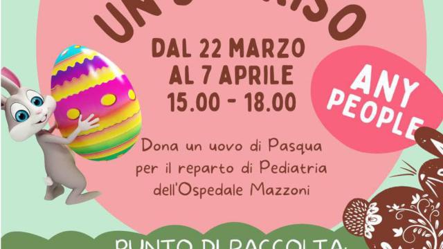 Ascoli Piceno,'Un uovo per un sorriso': Futura ed AP Events per i bimbi dell'ospedale 'Mazzoni'