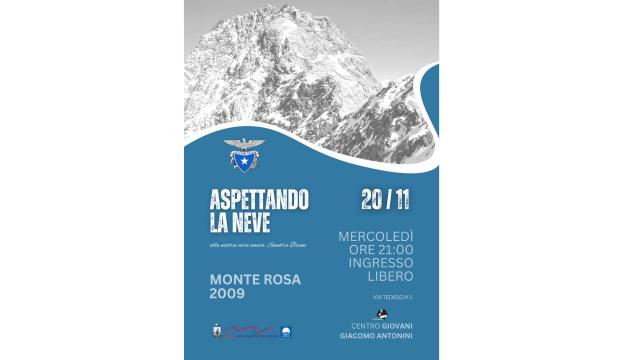 Club Alpino sezione di San Benedetto: rassegna di incontri culturali ''Aspettando la neve''