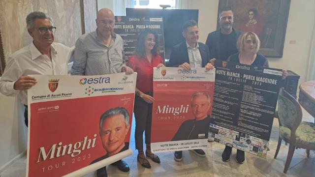 Ascoli Piceno, fervono i preparativi per la Notte Bianca di Porta Maggiore: gran finale col concerto di Amedeo Minghi