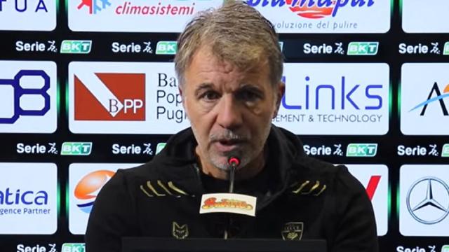 Lecce-Cosenza 3-1, le voci di Baroni (“Siamo in crescita”) e Zaffaroni (“2° gol ci ha tagliato le gambe”)