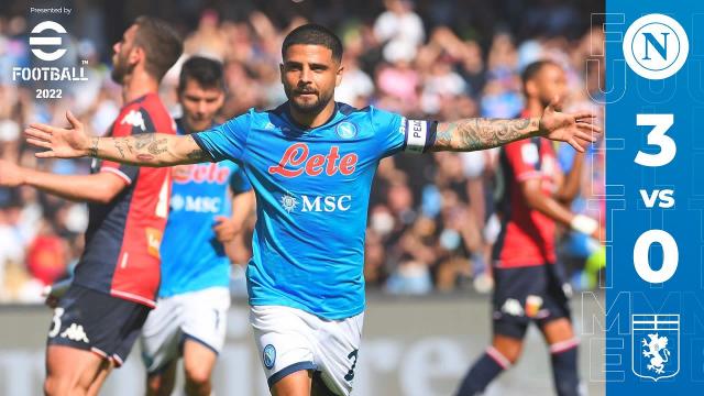 Napoli-Genoa 3-0, highlights